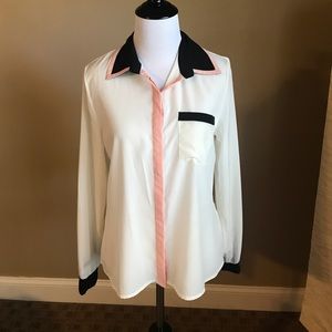 Forever 21 White Blouse